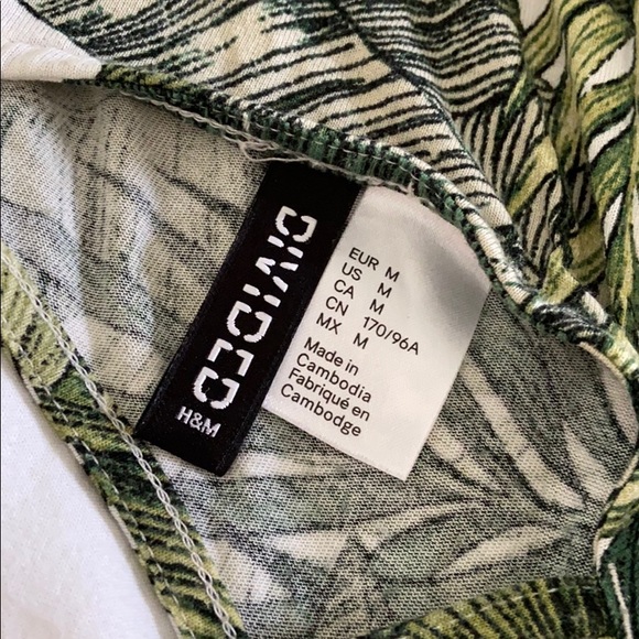 H & M Greenery Romper - Picture 2 of 2